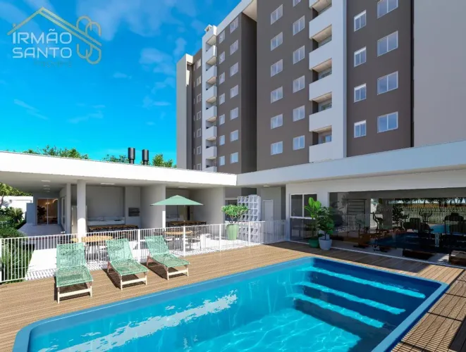 Apartamento à venda em Biguaçu, Rio Caveiras, com 2 quartos, com 56.04 m²