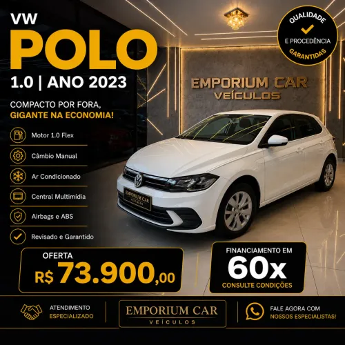 Volkswagen Polo 1.0 MPI Flex 12V 5P 2023