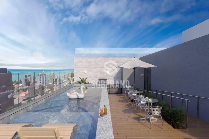 Flat à venda, 22 m² por R$ 281.448 - Poço - Cabedelo/PB