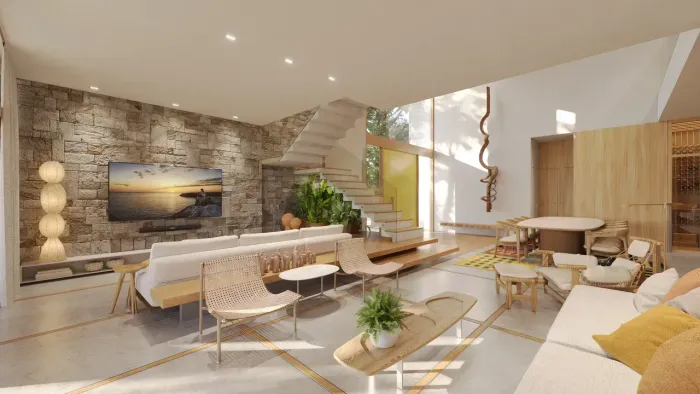 Casa Meri na Segunda Linha no Paratiisi Carneiros