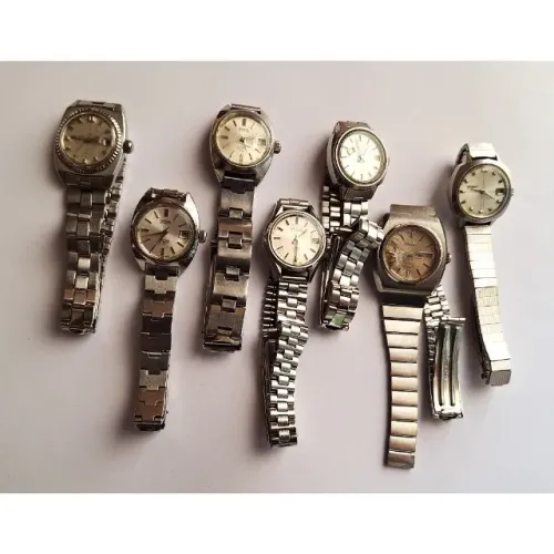 A06= COM DEFEITO 7 RELOGINHOS SEIKO FEMININOS VER DETALHES EM DESCRIÇAO