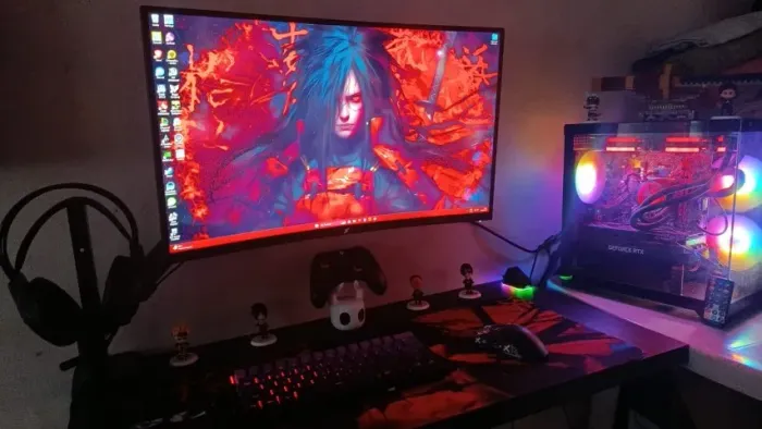 Setup Gamer Completo 2K (RTX 3070 + Ryzen 5 5600GT + Monitor 180Hz + Periféricos)