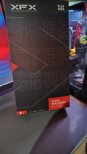 RX 7600 VENDE-SE OU TROCO EM PLACA SUPERIOR COM VOLTA