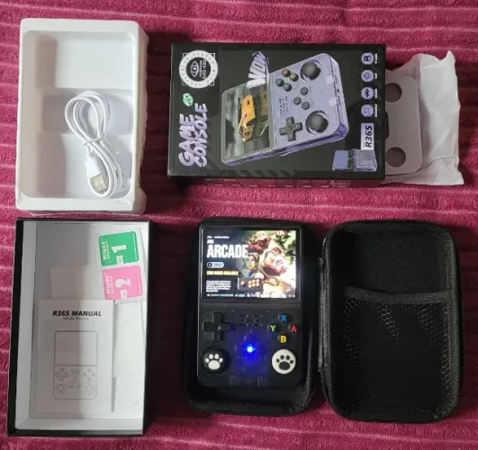 Console portátil R36S 64GB ArkOs 1GB