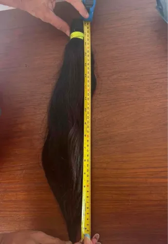 CABELO HUMANO BRASILEIRO 45 CM/200 gramas 