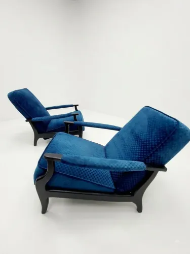 Par de Poltronas ano 1956 Originais - Design Modernista
