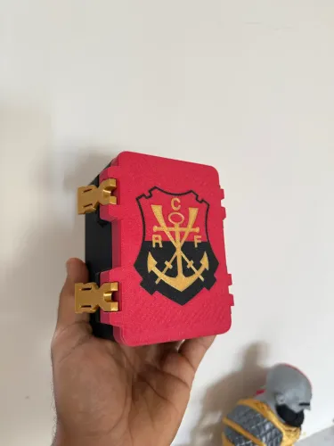 Caixa de figurinhas Flamengo