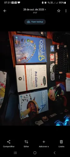 Livros CÁLCULO I, II e PRÉ-CÁLCULO 