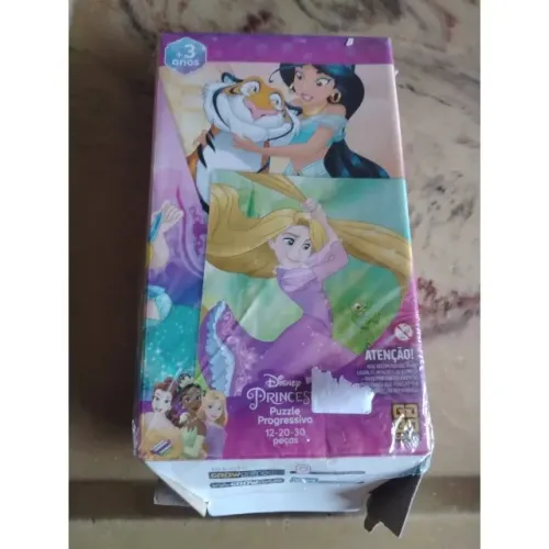Quebra Cabeça Puzzle Progressivo Princesas Disney Grow Novo
