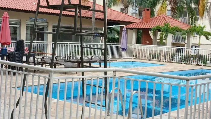 Apto térreo, com 49m2 e 1 quarto = Parque dos Santos = Campo Grande - Rio de Janeiro - RJ