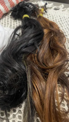 Combo cabelo humano brasileiro ondulado