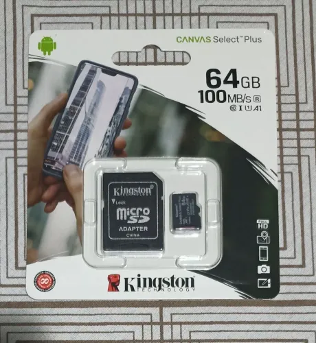 Cartão de memória Kingston 64gb
