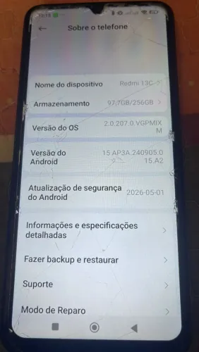 Celular Redmi 13C