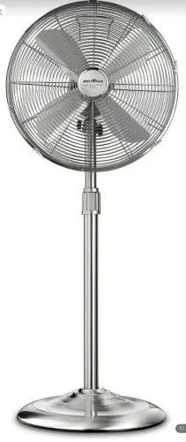 Ventilador De Coluna Super Turbo 40 Inox Prata Britânia 40 Cm Prateado Inox