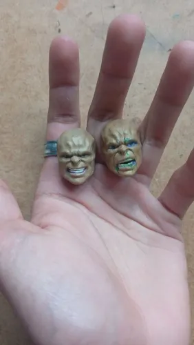 Marvel legends Head 3d Abominável 2003