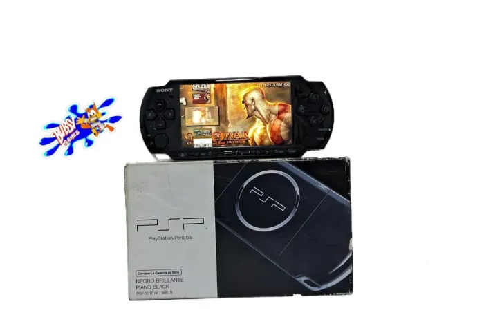 Psp 3010 semi novo na caixa carregador e número de série batendo 