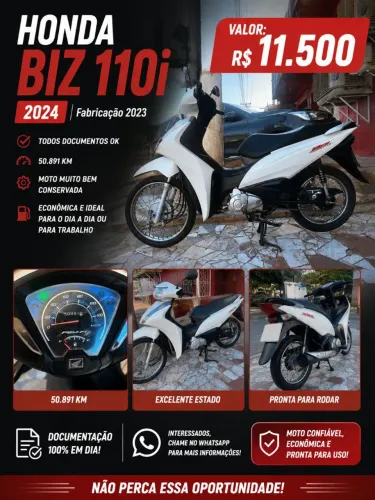 MOTO BIZ EM PERFEITO ESTADO