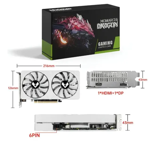RX 6500 XT 4GB POUCO USADA