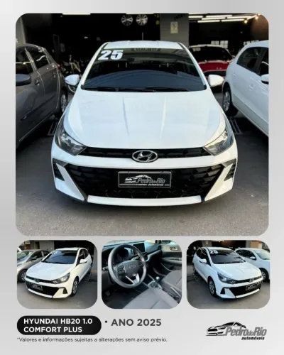 Hyundai HB20 Comfort Plus 1.0 Flex 12V Mec. 2025