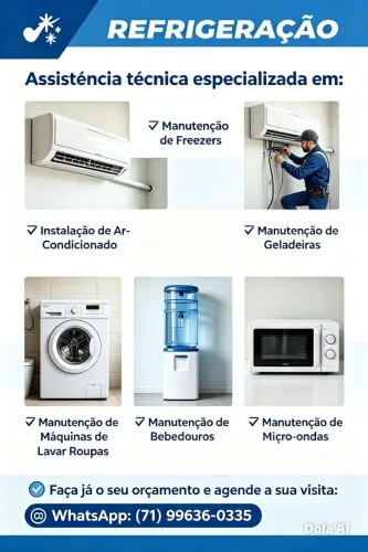 Manutenção em máquinas de lavar