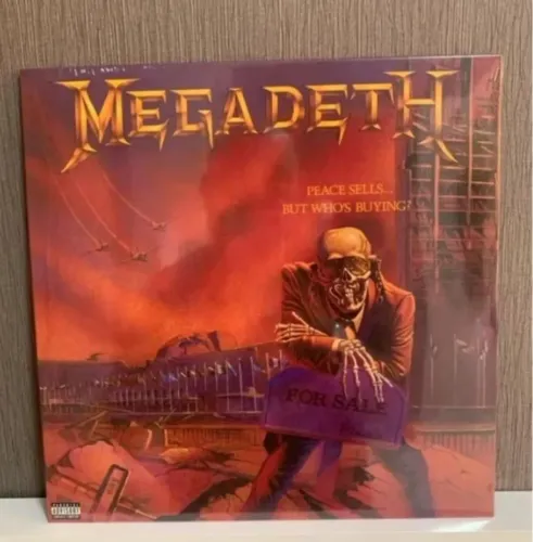 Megadeth - PEACE SELL BUT WHOS BUYING- vinil LP - importado