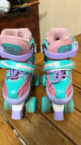 Patins menina tamanho 30