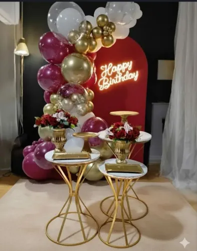 Decoração de festa happyday