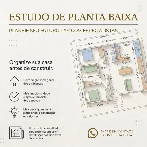 ARQUITETO | PLANTA BAIXA | LAYOUT