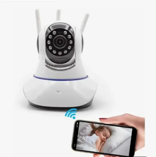 Babá eletrônica Câmera Wifi Hd Visão Noturna 3g 127/220v