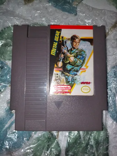 Metal Gear original Nintendo Nintendinho Nes