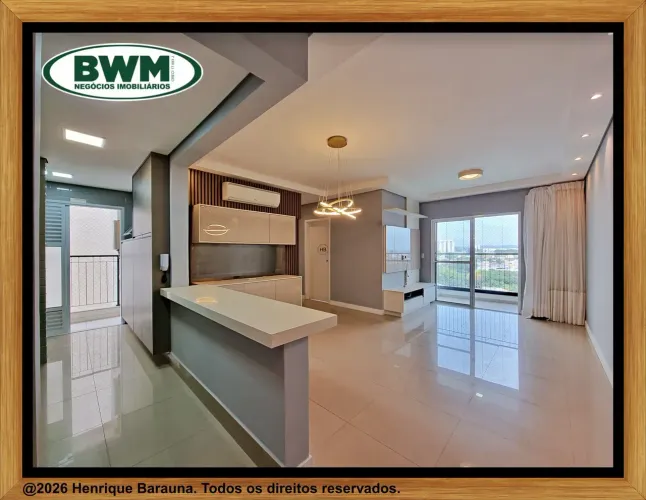 Apartamento INCRÍVEL, completo, com 85 m², 3 dorms, 1 suíte, acabamento IMPECÁVEL! Parque