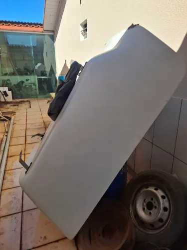 Capota de fibra para saveiro e strada cabine simples 