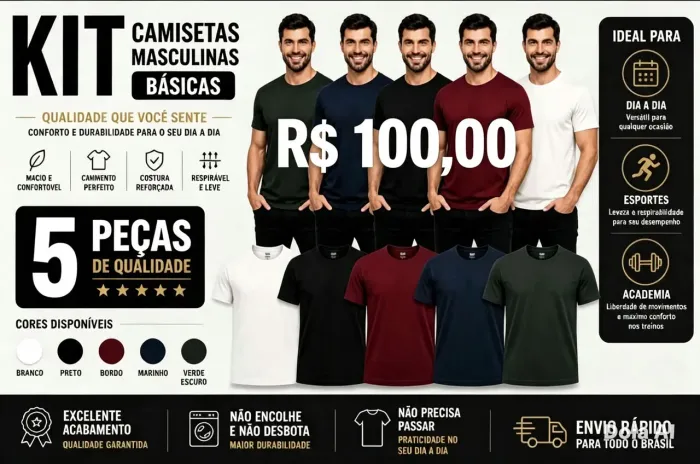 Camisa Masculina 