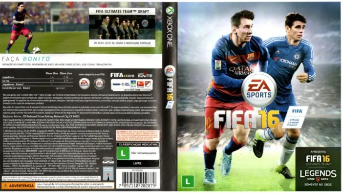 Mídia Física X-Box One FIFA 2016 ORIGINAL