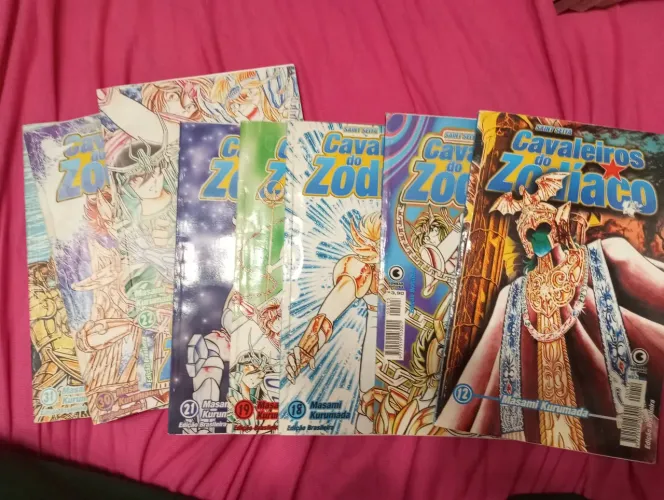 Mangás Cavaleiros do Zodíaco