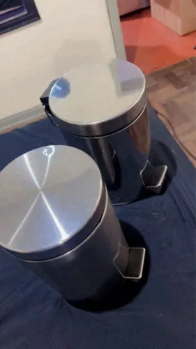 Lixeira 3 litros em inox
