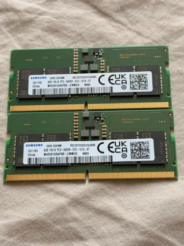 Memória RAM DDR5 5600mghz    2x8gb  