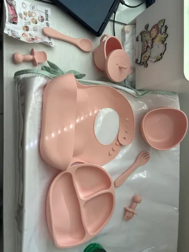 Kit Silicone Introdução Alimentar Bebê