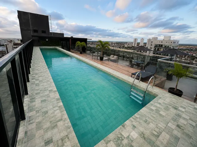 Flat à venda, 1 quarto, 1 suíte, Ponta de Campina - Cabedelo/PB
