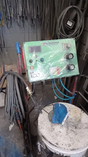 Máquina de pintura eletrostática a pó 