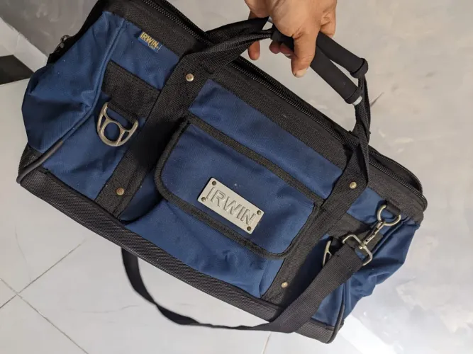 Bolsa de trabalho Irwin grande estilo industrial
