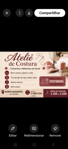 Precisa - se de Costureira com experiência