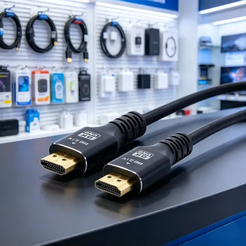 Cabo HDMI 2.1 8K alta definição ultra resistente