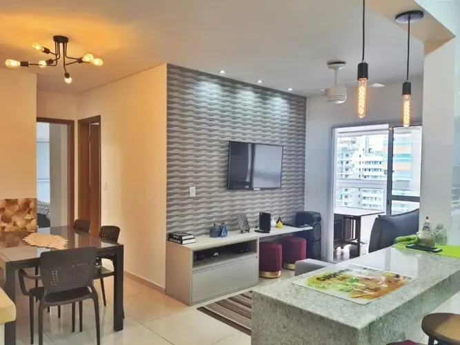 Apartamento para compra no Boqueirão, 2 suítes, 2 vagas de garagem - Praia Grande - SP