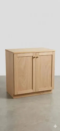 Armário de Cozinha Artesanal Modular - Estilo Escandinavo / Moderno