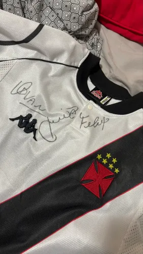 Camisa Vasco 2000 autografada