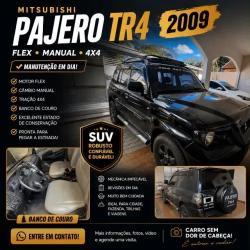 Mitsubishi Pajero TR4 2.0/ 2.0 Flex 16V 4X4 Mec. 2009