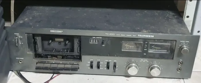 tape deck telefunken Antigo