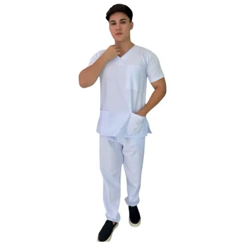 Scrubs masculinos Oxford