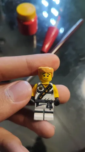 LEGO Ninjago CUSTOM ORIGINAL-Zane torneio dos elementos LEIA A DESCRIÇÃO